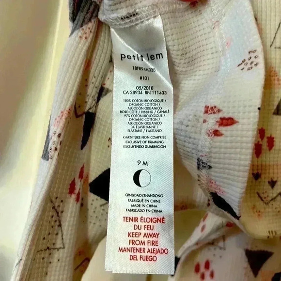 COPY - Petit Lem Baby  Pajama Set Thermal Kids Girl Boy Two Piece Set Baby Show… - Picture 7 of 9